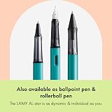 LAMY AL-star Turmaline Fountain Pen Ergonomic Grip Steel Nib B - Lightweight view 6