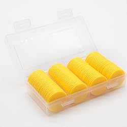 HAKITAROOM Set of 100 Opaque Plastic Learning