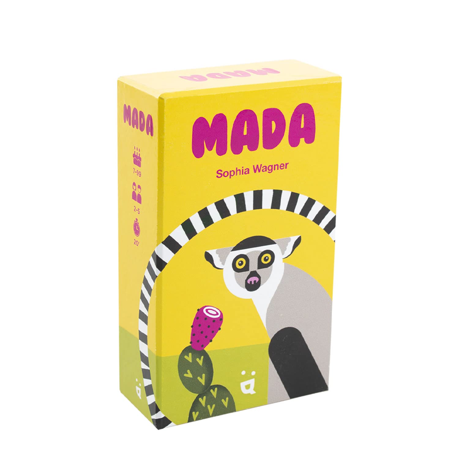 Helvetiq | Mada | Card Game | Ages 7+ | 2-5 Players | 10-20 Minutes Playing Time