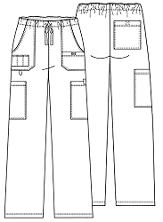 Dickies Mens GenFlex Utility Drawstring Cargo