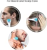INCELLICE Derma Roller 1.5mm 200 Titanium Needles Beard Hair Growth Face Body view 5