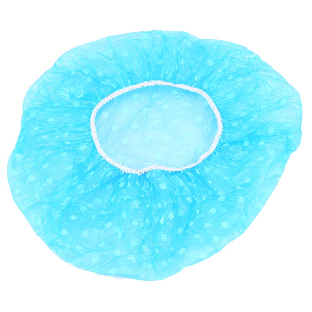 3 x Shower Cap, Impermeabile Cuffia Doccia Elastico Per Capelli Swimming Cap