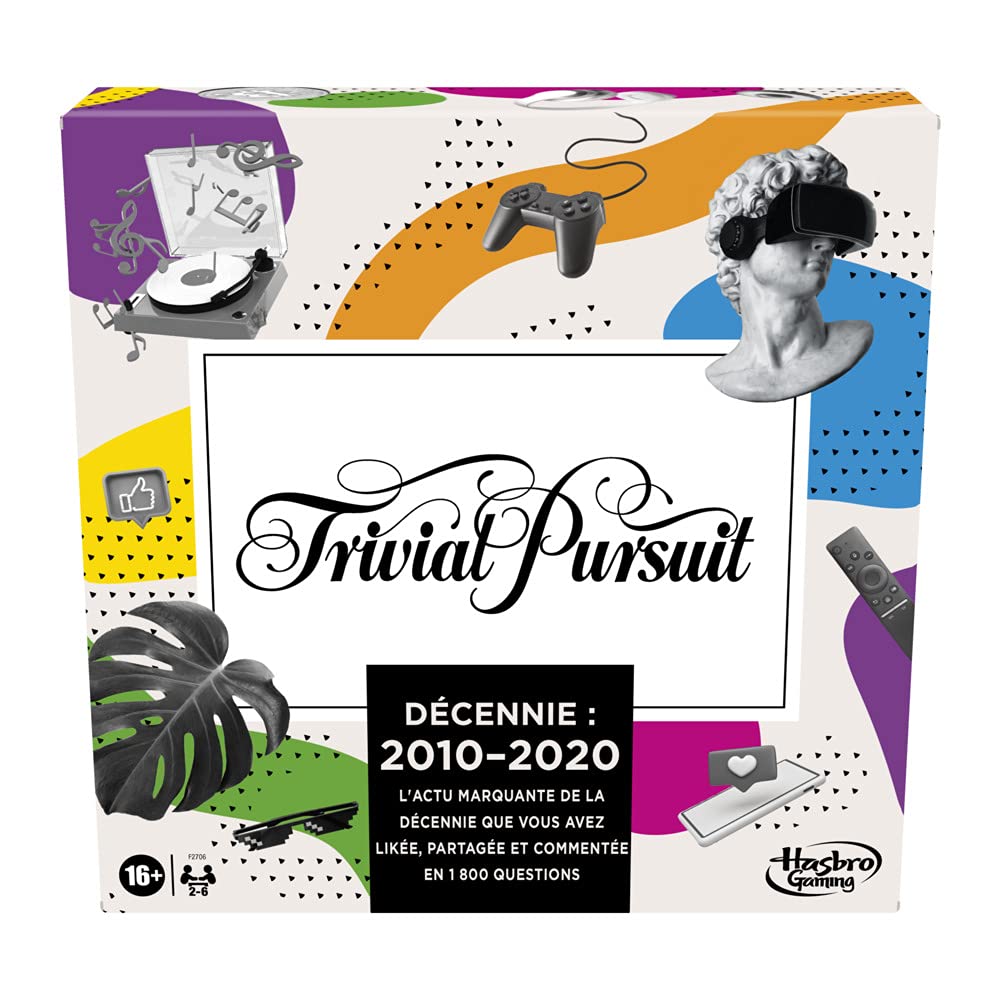 Hasbro Gaming TRIVIAL PURSUIT DECADES 10/20, French edition