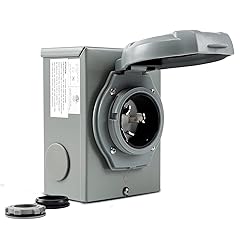 BESYL 50-Amp Generator Inlet Box NEMA 3R