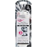Tulip One-Step Tie-Dye Kit, Vibrant Colors for Fabric 4 fl oz, Black