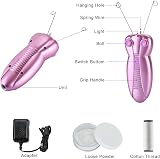 WAYCOM Facial Hair Remover Electric Epilator for Face with Cotton Thread 12W view 6