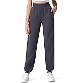 G4Free Flurrylux Cotton Fleece Lined Joggers for Women High Waist Sweatpants Winter Pants Warm Casual Lounge Workout