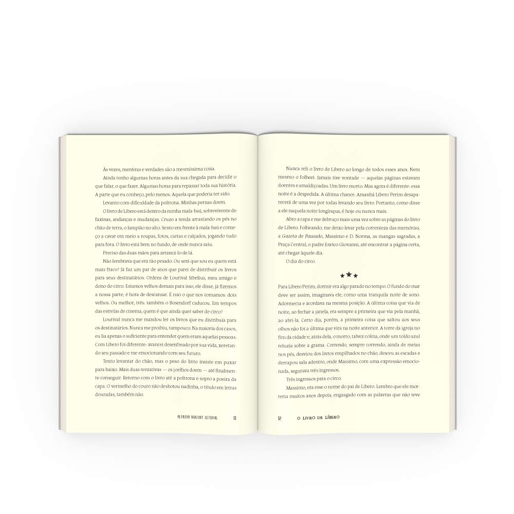 Livro 'O Livro De Líbero' de Alfredo Nugent Setubal