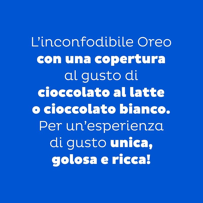 Banadas Bianco, Biscotti con copertura al Gusto di Cioccolato Bianco, Il tuo OREO avvolto da una Golosa Copertura di Cioccolato, 6 monoporzioni da 41g, 246 g