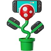 Switch 2 TV Dock for Nintendo Switch2 Docking Station with Cooling Fan, Chargering Dock for Switch 2/Joypads, Piranha2 Stand with 4K 60Hz HD/USB 2.0/USB-C Ports, PD Fast Charging Cute Gaming Setup