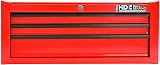 Hilka G301C3BBS Durable 3-Drawer Tool Chest Red with Key Lock view 6