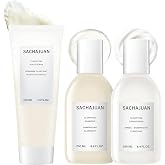 SACHAJUAN Clarifying Kit, Complete Detox, Vegan &amp; Sulfate-Free, Set of 3 | Scalp Scrub + Shampoo + Conditioner, Balanced Scalp &amp; Lightweight Hydration