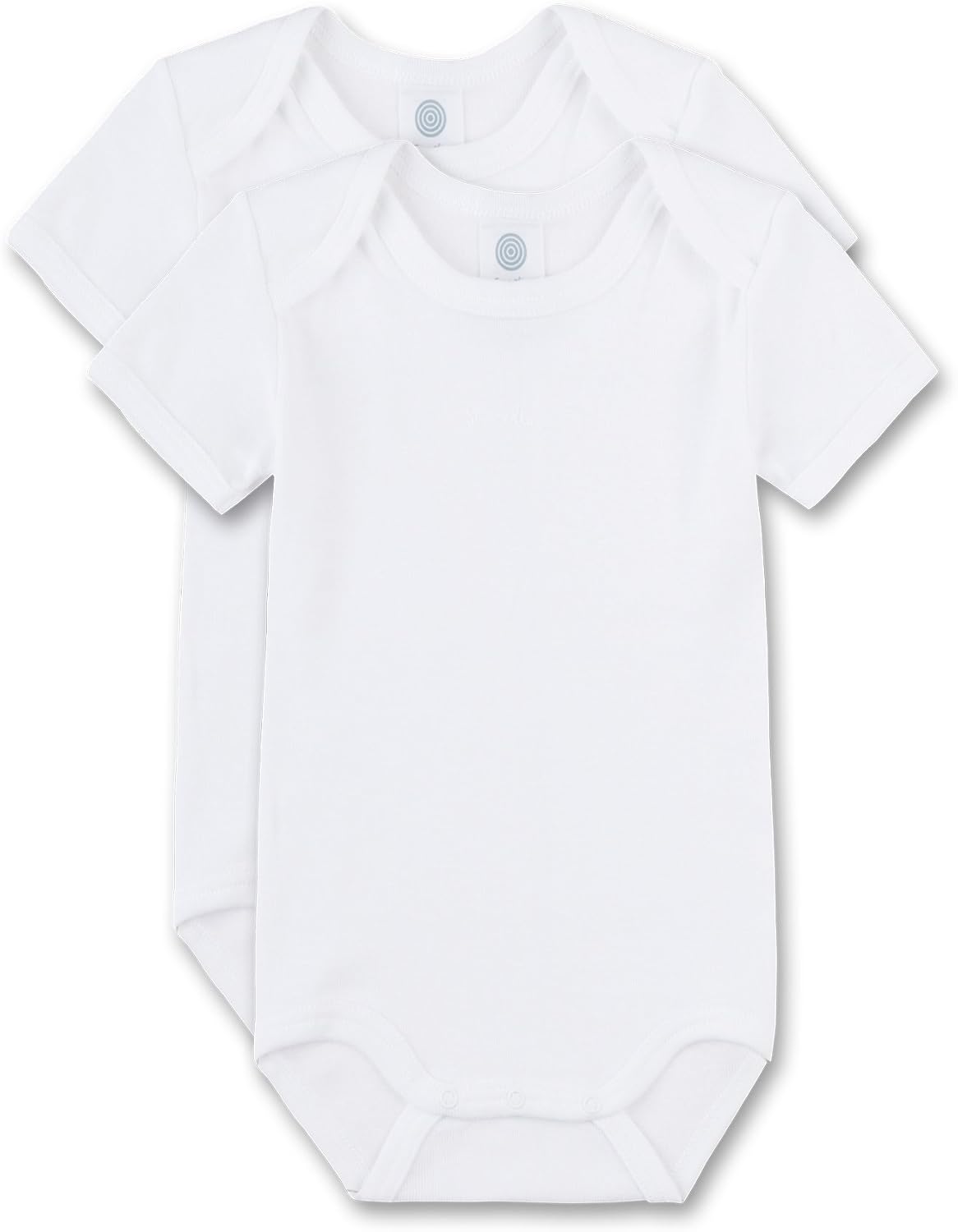 Sanetta Baby 321860 Bodysuit, White (White 10), 0-3 Months (Size: 56)