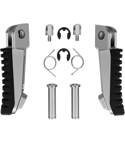 Amazon.com: KASIMT Motorcycle Front Footpeg Bracket Assembly Kit
