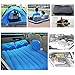 Car Travel Air Mattress Air Cushion Bed Multifunctional Mobile Inflatable Bed Cushion for Sleep Rest and Intimate Motion (Blue)