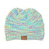 Slope Knitted Beanie Warm Chunky Thick Soft Stretch Cable Beanie Hat...