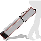 Eurmax USA Heavy Duty Wheeled Roller Bag Pop up Canopy Tent Universal Rolling Storage Bag for 10x20 Canopy Instant Tent (Grey)