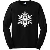 Holiday Winter Christmas Snowflake Unisex Long Sleeve T-Shirt