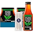 PureLeaf - Lavinia Essentials Bundle: 12-Pack of Unsweetened Black Tea Real Brewed Tea 16.9 fl oz Plastic Bottle + 1 Utility Prop