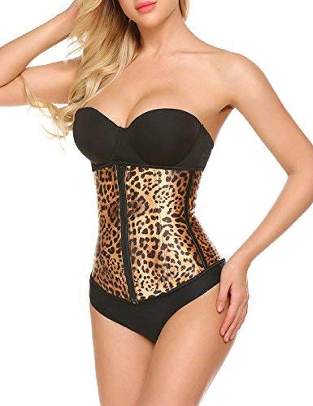 luxilooks Women's Waist Trainer Corset Body Cincher Shapewear Sport Girdle XS-6XL