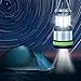 LED Rechargeable Multifunction Camping Lantern, Bluetooth Speaker Tent Light, 3 Light Modes, Adjustable, Portable, USB Cable + Built-in Microphone, Perfect for Camping/Dating/Garden Party/Emergency
