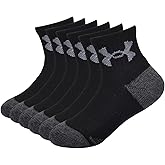 Under Armour baby-girls 6-pack Eco Performance Tech Half-cushion Quarter Sock