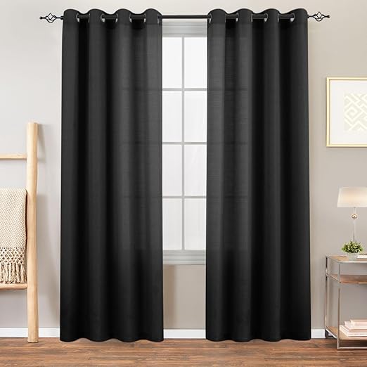 Amazon Com Jinchan Curtain Panels For Bedroom Window Curtains 95