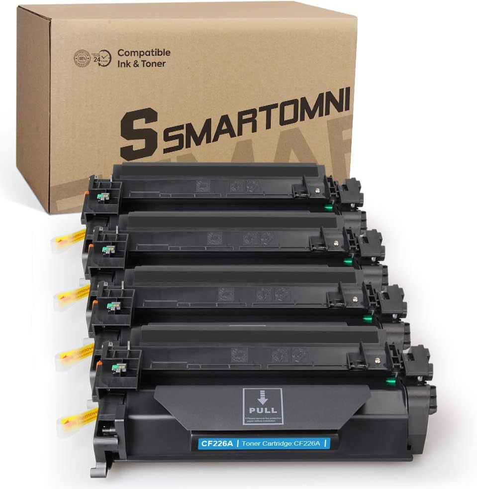 S SMARTOMNI Cartucho de tóner Compatible con HP CF226A 26A para