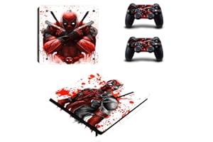 Vanknight Vinyl Decal Skin Stickers DP Cover for PS4 Slim S Console Controllers Super Hero