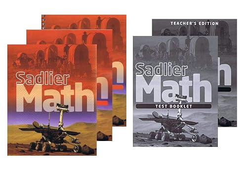 (F0046) Sadlier MATH Student Book + Workbook + Teacher's Edition and ...