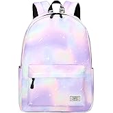 mygreen Kids Backpack, Kawaii Girls Backpack for School Ages 8-12