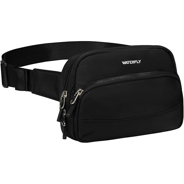 Amazon.com | Women's Zipper Pockets Fanny Packs Nylon Waist bag