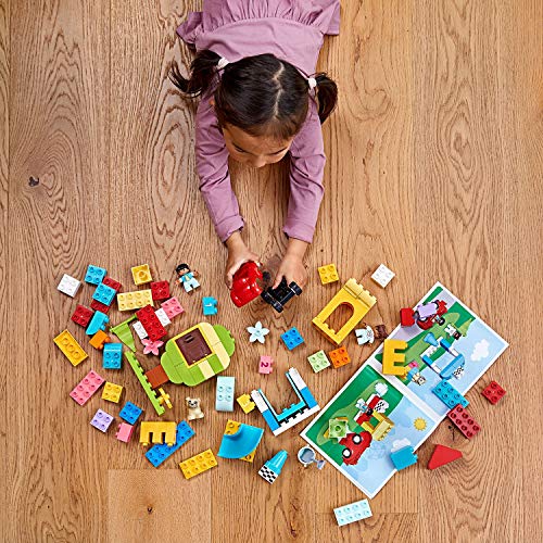 LEGO 10914 DUPLO Deluxe Steinebox, Lernspielzeug mit Bausteinen und Aufbewahrungsbox, Kreativbox für Babys und Kleinkinder von 1,5 - 3 Jahre, Geschenkset – Bild 3