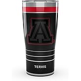 Tervis Traveler Arizona Wildcats - Night Game Triple Insulated Tumbler Travel Cup Keeps Drinks Cold & Hot, 20oz, Stainless Steel