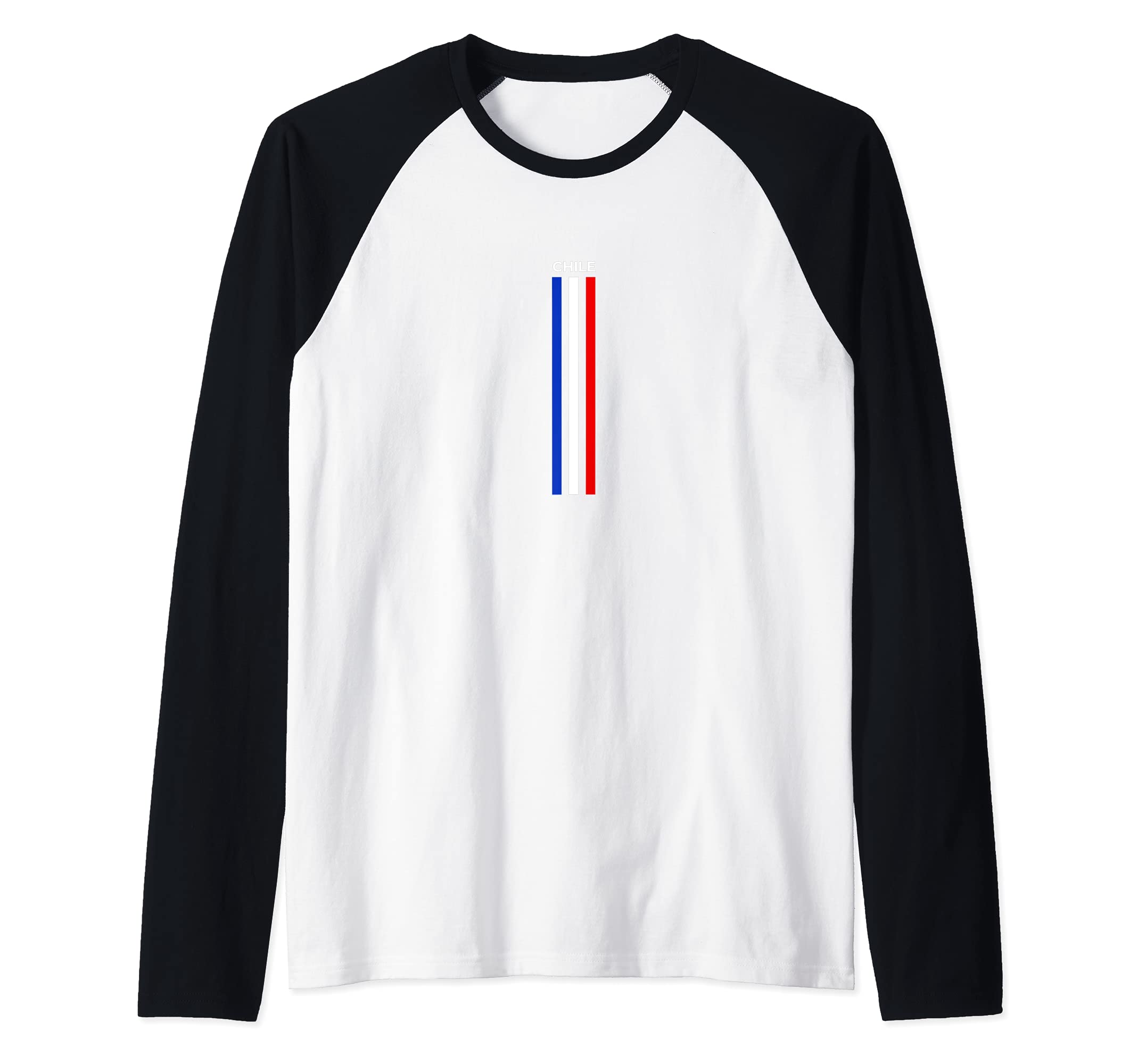Flag Chile Raglan Baseball Tee