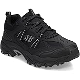 Skechers Men's, Stamina at - Upper Stitch Hiking Shoe - Wide Width Black/Black