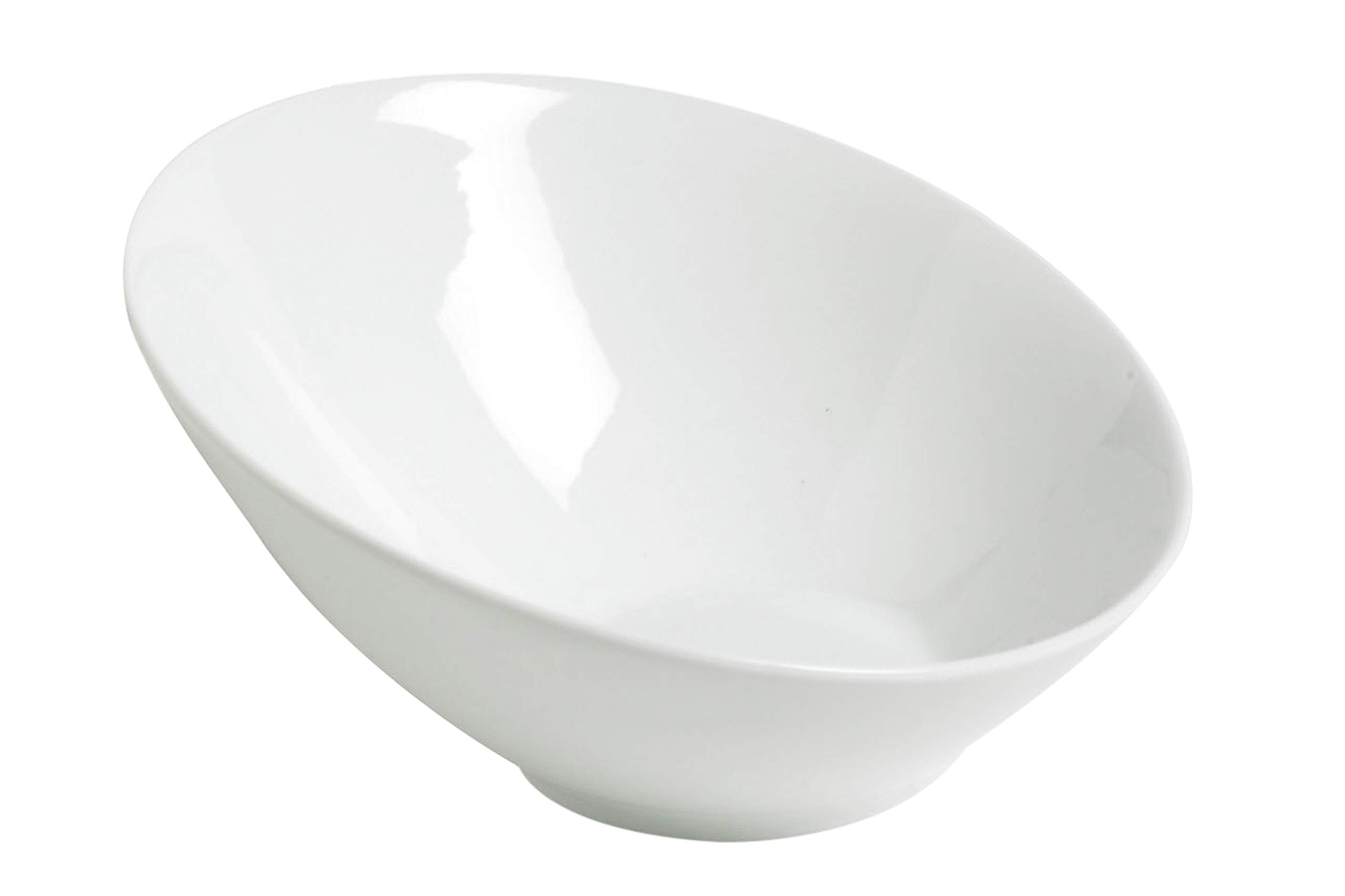 Cosy&Trendy HB0033 Pasta Bowl/Salad Bowl, White, Diameter 19 cm