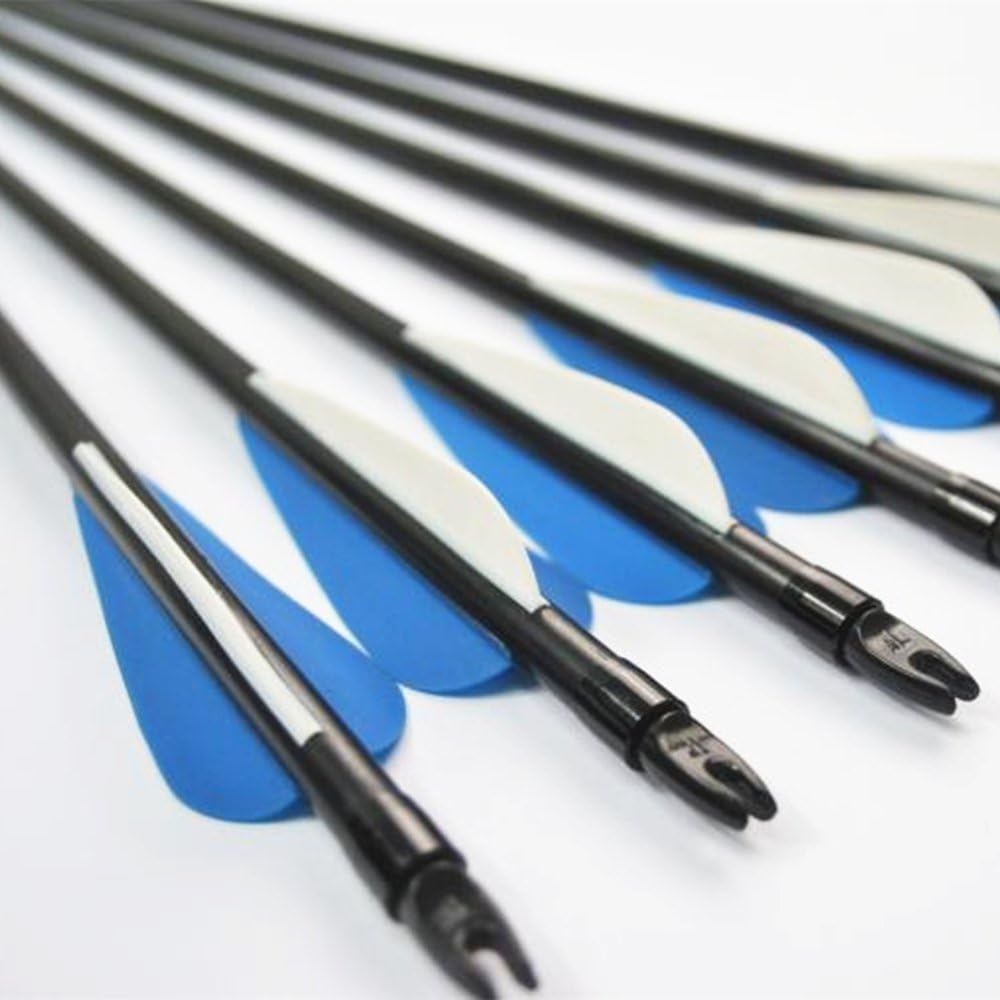 Pfeile & Komponenten 12PK Fiberglass Arrows For Achery recurve bow