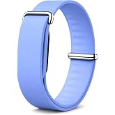 Soft Silicone Band Compatible with Google Fitbit Air Band for Men Women | Sweatproof &amp; Water-Resistant Wristband for Fitbit Air Band, Breathable Adjustable Sport Replacement Strap, Daily Wear