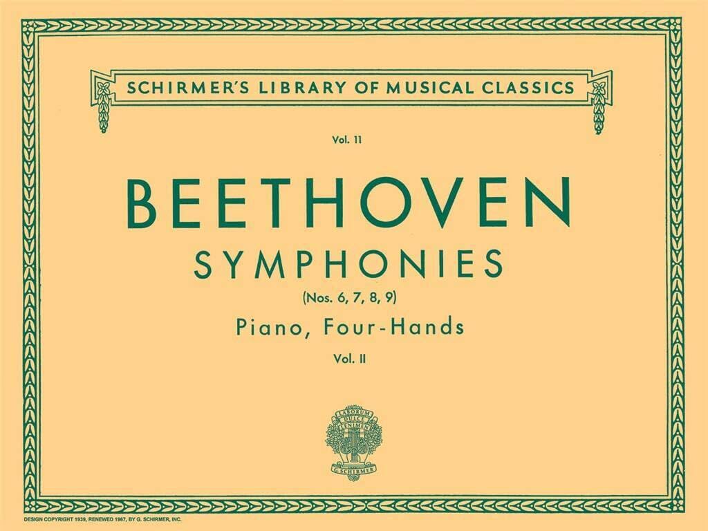 Symphonies - Book 2 (6-9): One Piano, Four Hands (Schirmer's Library of Musical Classics, 11)