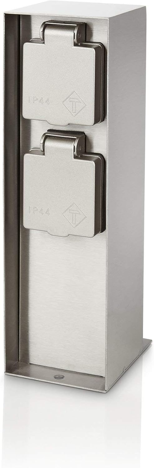 Philips Stromversorgung myGarden, IP44 wetterfest, Edelstahl, 23 x 7 x 7 cm