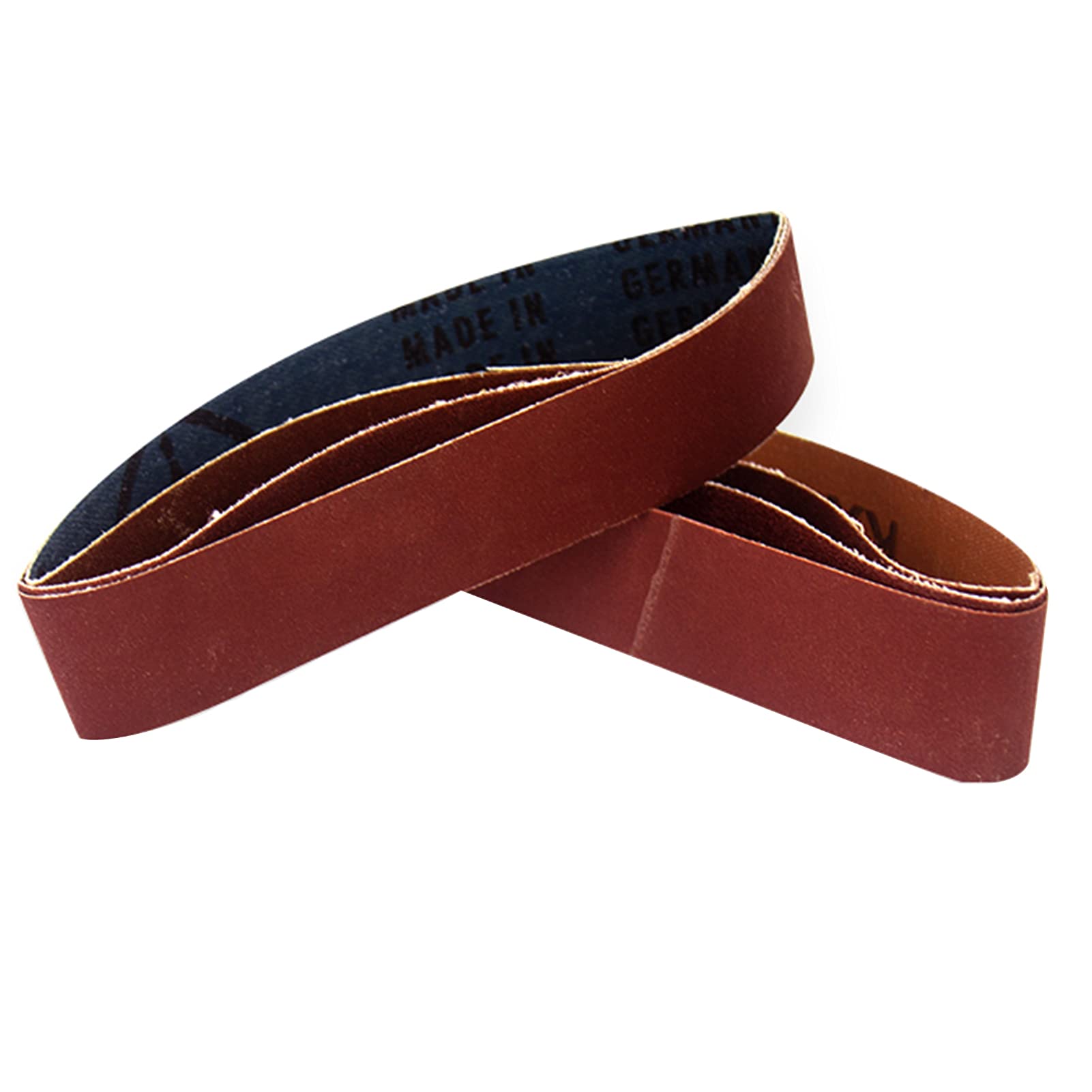 Wincal Sanding Belts - 30x330mm Abrasive Sander Belts, 80/240/800 Grit Sanding Polishing Tools for Sander, 10pcs(80 Grit)