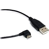 StarTech.com 3 ft / 91cm Micro USB Cable - A to Right Angle Micro B - USB Type A - 90 Degree Micro-USB Type B (M) - Black (UU