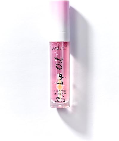Technic Strawberry Lip Oil Flavoured Non Sticky Hydrating High Shine Glossy