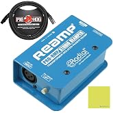 Radial Engineering ProRMP Bundle, Studio Reamper Direct Box | Studio &amp; Stage Audio Gear, For Recording &amp; Live Use, Clean Instrument-to-Console Feed, Quiet Over Long Cable Runs