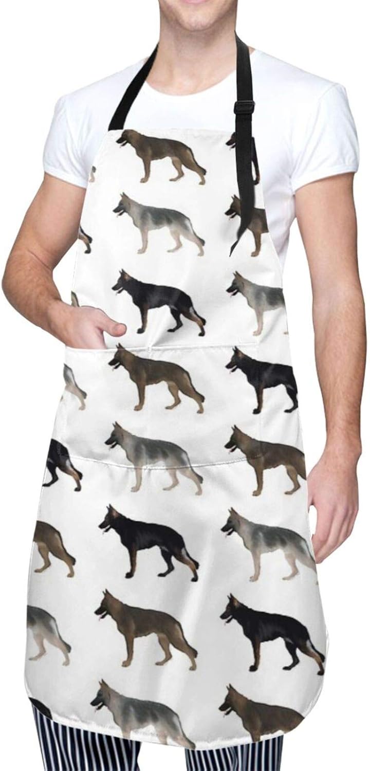 Deutscher Schäferhund, Zobel-Packung, wasserdichte Schürze aus Oxford