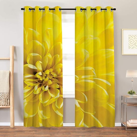Amazon.com: Home Decor Kitchen Curtains Blackout Two Panels- 72W x 72L
