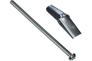 The Hillman Group 41427 Round Head Toggle Bolt, 3/16-Inch x 4-Inch, 8-Pack