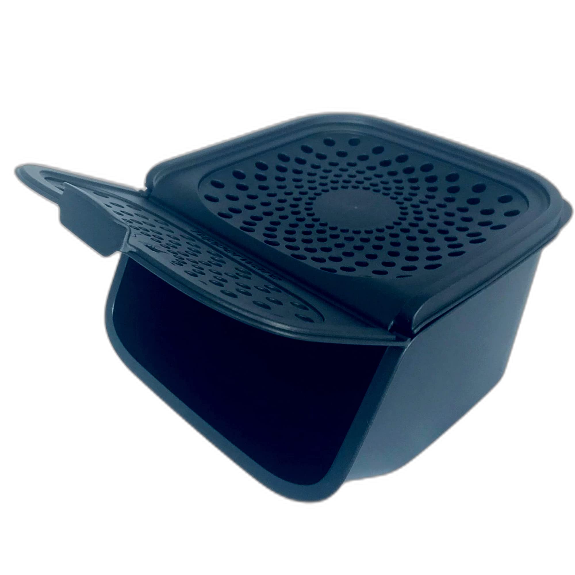 Tupperware Garlic Bearing 2.3 L Knobi Bearing Black