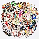 70PCS Sexy Demon Girl Stickers Water Cups Snowboard Laptop Luggage Car Motorcycle Bicycle Fridge DIY Home Décor